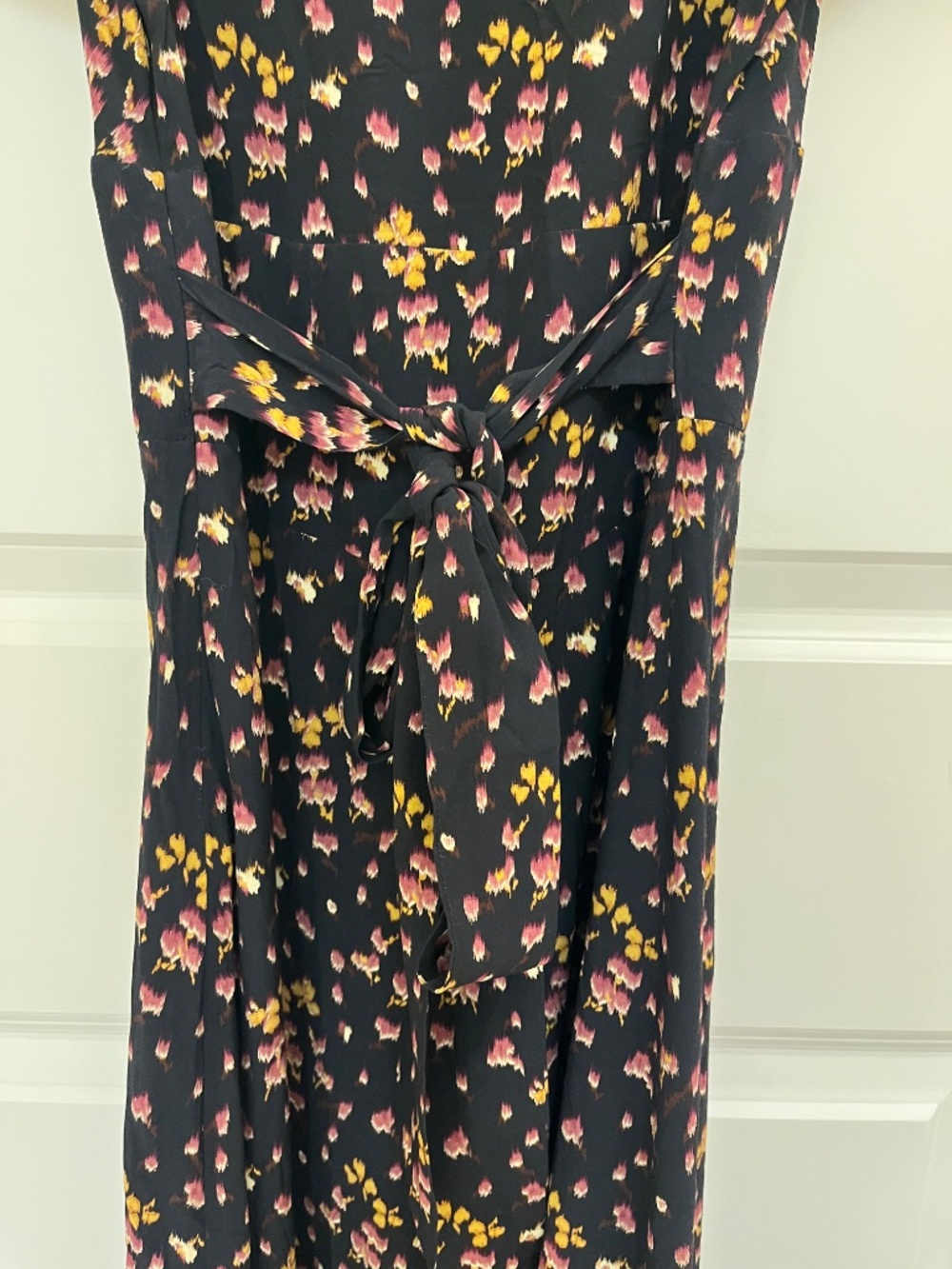 Hill House The Rae Dress - Fuchsia Lucky Charm / X-Small View 5